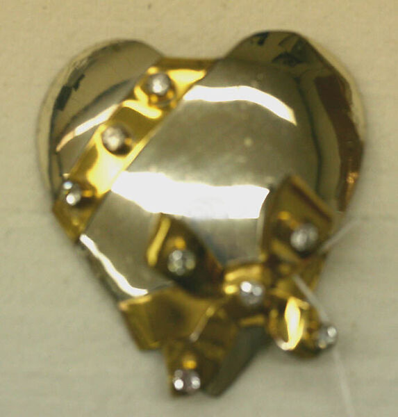 Pin, metal, glass, American or European 