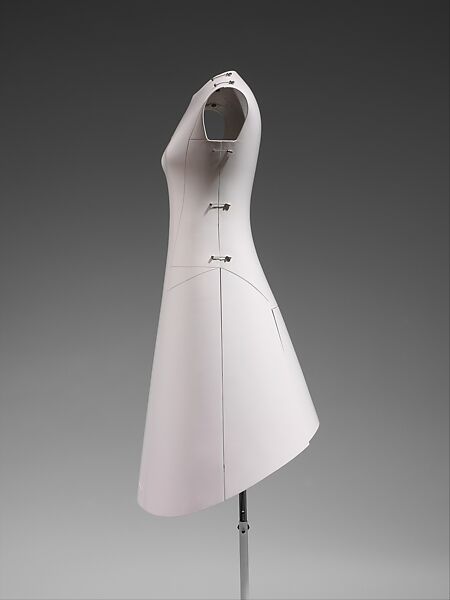 "Remote Control", Hussein Chalayan (British, born Cyprus, 1970), a,c) fiberglass, metal; b) cotton, synthetic, British