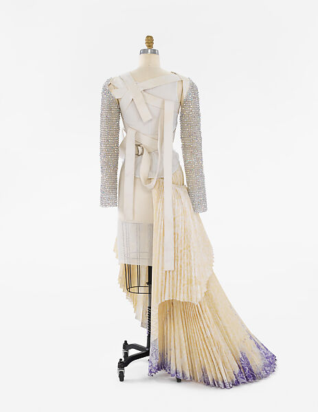 Ensemble, Hamish Morrow (British, born South Africa, 1968), a) synthetic; b) cotton, synthetic; c,d) cotton, metal, glass, British