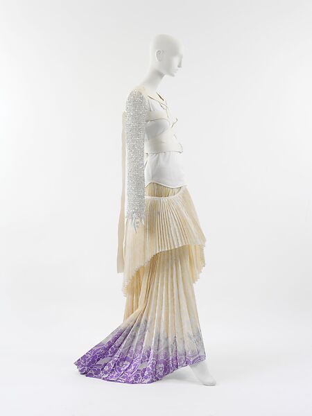 Ensemble, Hamish Morrow (British, born South Africa, 1968), a) synthetic; b) cotton, synthetic; c,d) cotton, metal, glass, British