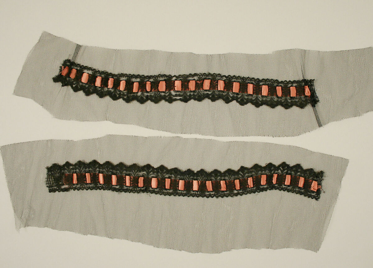 Corset, satin, steel, linen, American