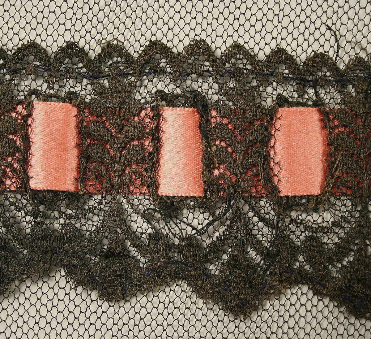 Corset, satin, steel, linen, American