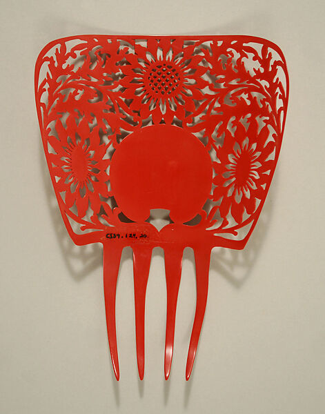 Comb, plastic (cellulose nitrate), Spanish