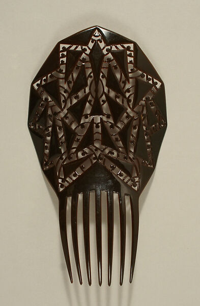 Comb, plastic (cellulose nitrate), Panamanian 