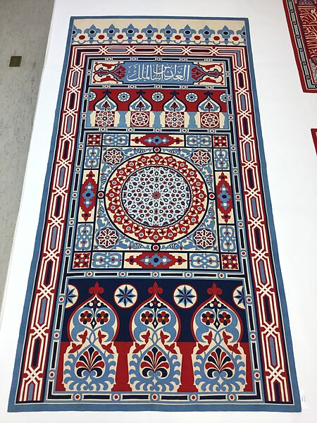 Tent panels (Khayamiya), Cotton; appliqué and embroidery