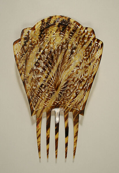 Comb, plastic (cellulose nitrate), Spanish