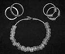 Jewelry set, silver, China (Miao-Geyi) 