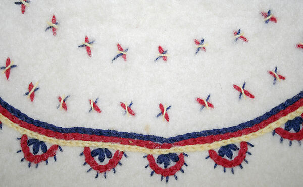 Woman's Ensemble, Wool, cotton, fur, Inuit