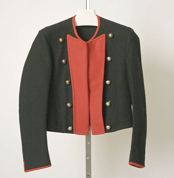 Jacket, Lanz (Austrian, founded 1922), wool, leather, Austrian 