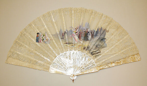 Accessory set, silk, linen, French