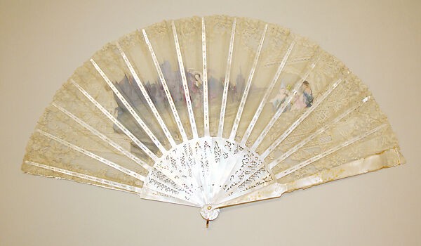 Accessory set, silk, linen, French