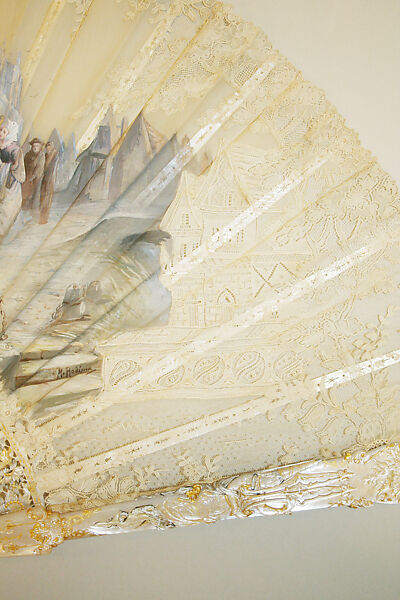 Accessory set, silk, linen, French