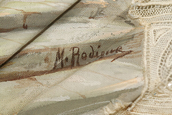 Accessory set, silk, linen, French