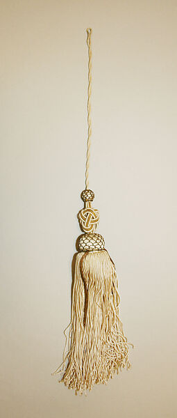 Accessory set, silk, linen, French