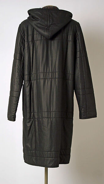 Coat, Missoni (Italian, founded 1953), wool, cotton blend, wood, Italian
