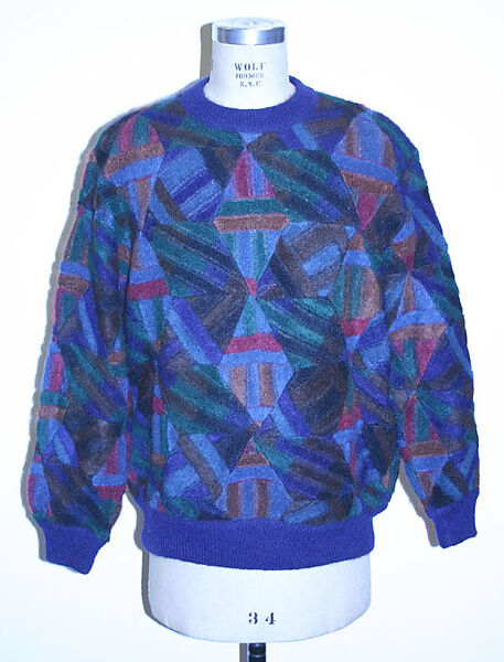 Sweater, Missoni (Italian, founded 1953), wool/synthetic blend, Italian 