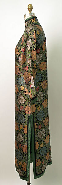 Cheongsam, Silk, metal, China