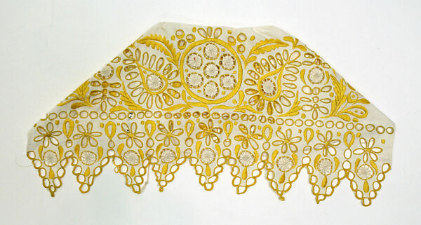 Ensemble, cotton, silk, European, Eastern