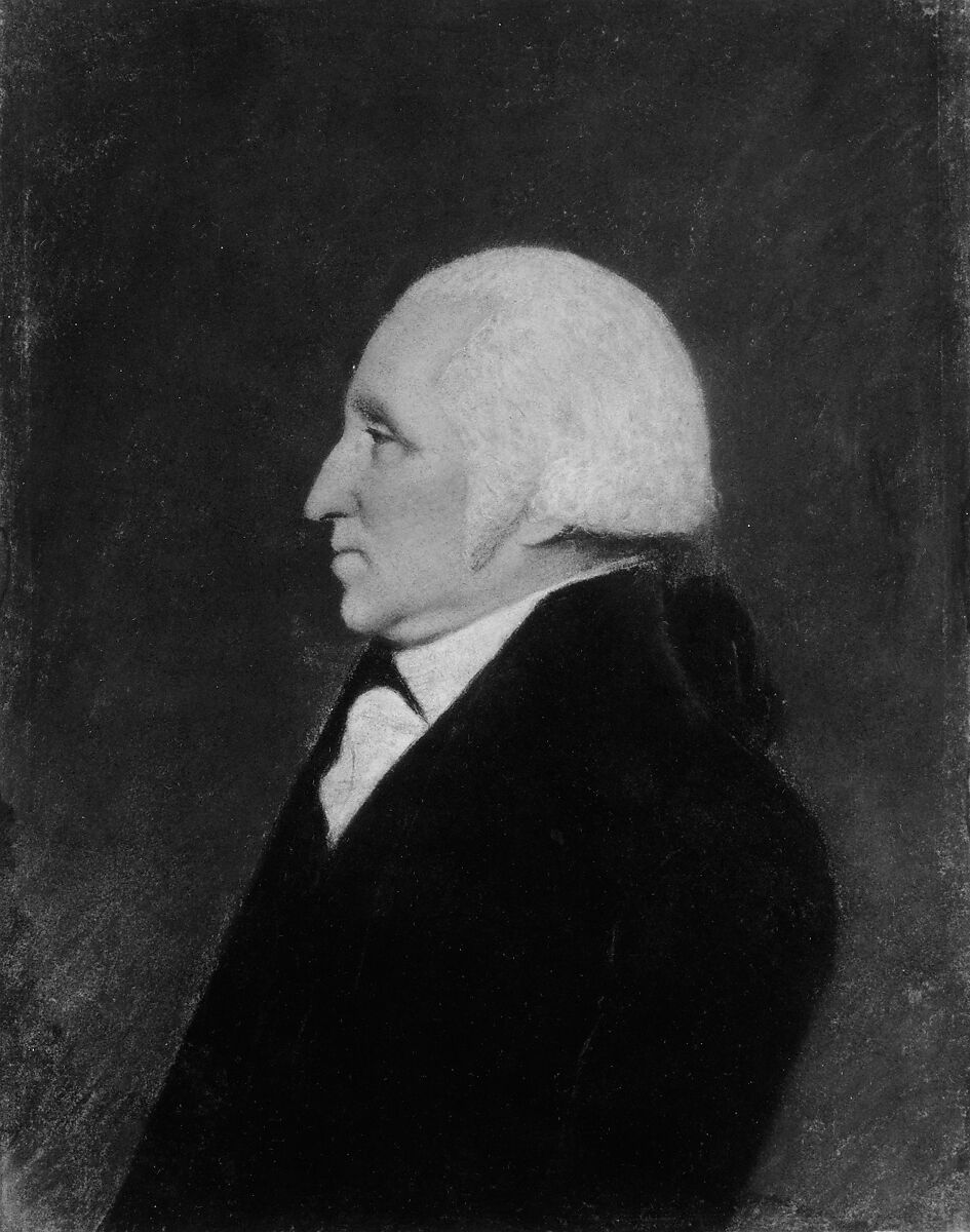 George Washington, James Sharples Jr. (ca. 1788–1839), Pastel on toned (now oxidized) laid paper, American 