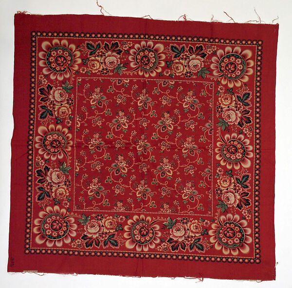 Kerchief, cotton, European, Eastern 