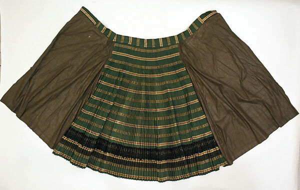 Skirt, silk, Czech 