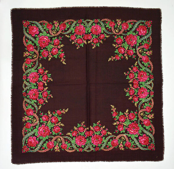 Kerchief, wool, European, Eastern 