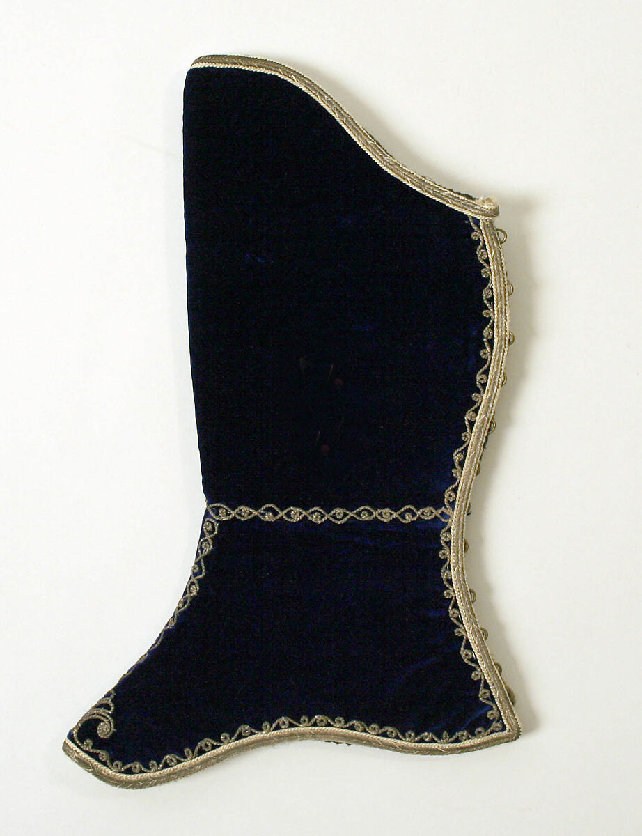 Gaiters, silk, wool, metal, Greek 