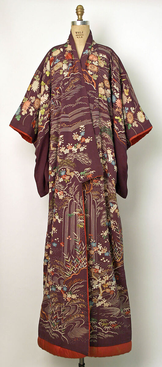 Kimono, silk, Japan 