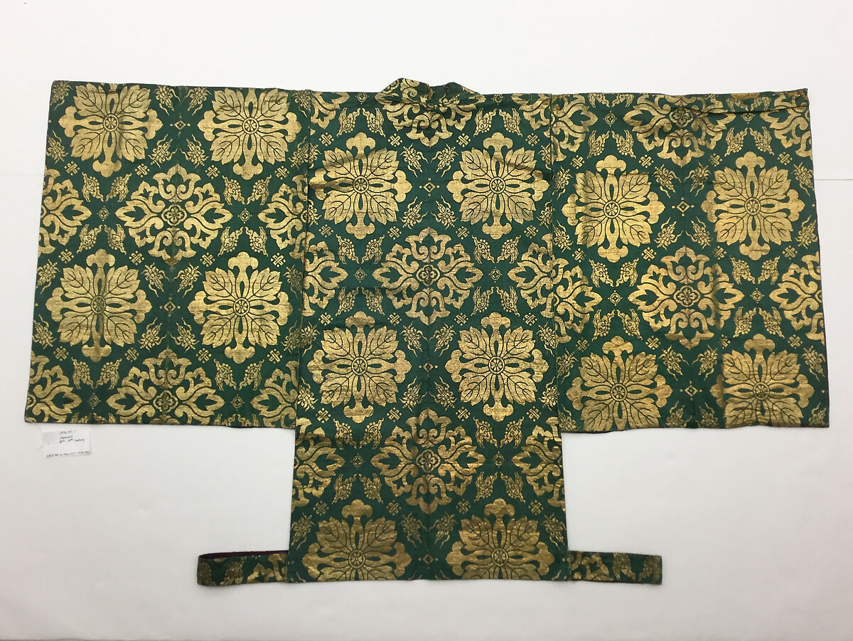 Jacket, Silk, paper, Japanese