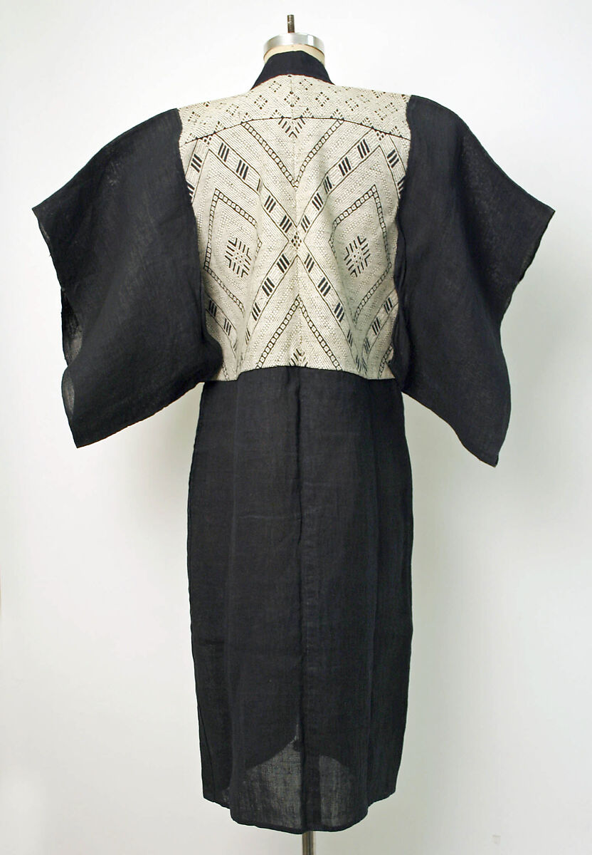 Kimono, grass cloth, cotton, Japan