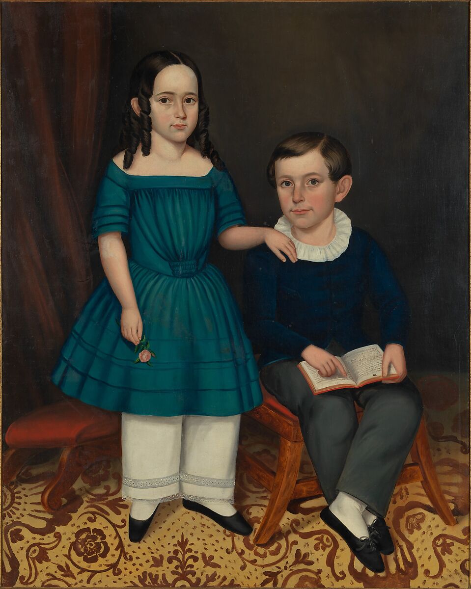 John and Louisa Stock, Joseph Whiting Stock (1815–1855), Oil on canvas, American 