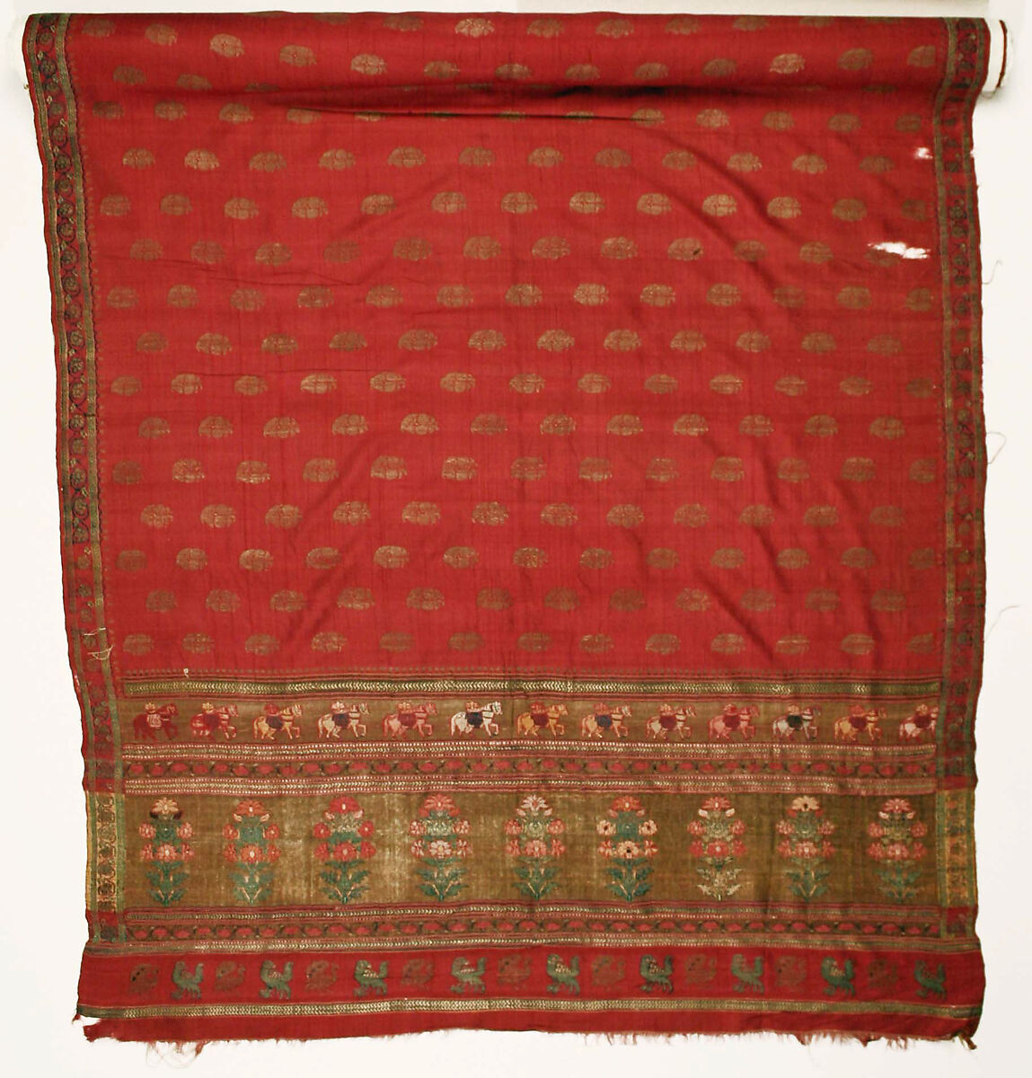 Sari, silk, India 