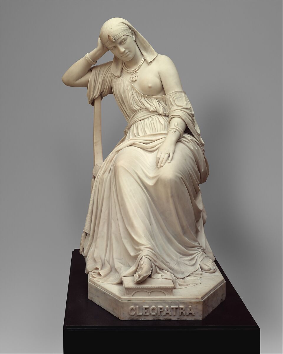 Cleopatra, William Wetmore Story  American, Marble, American
