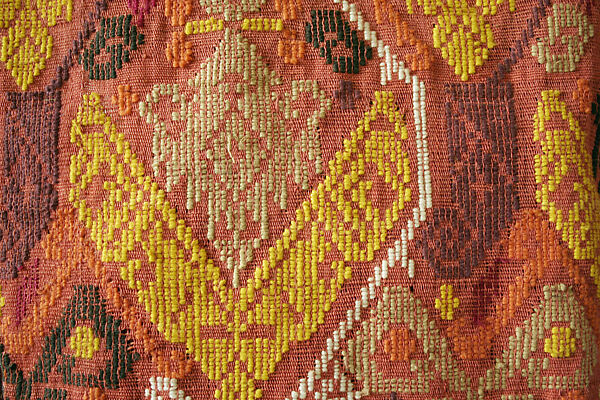 Ensemble, Cotton; embroidered