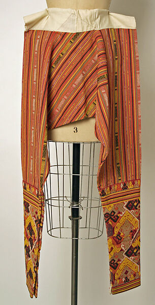 Ensemble, Cotton; embroidered