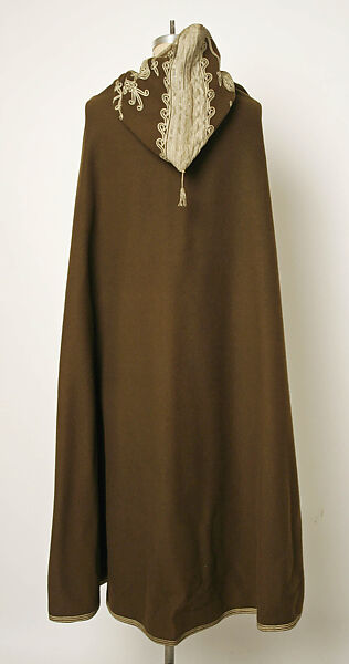 Burnus / Selham, Wool, metal wrapped thread