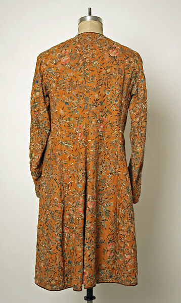 Coat, Wool, metal wrapped thread; embroidered