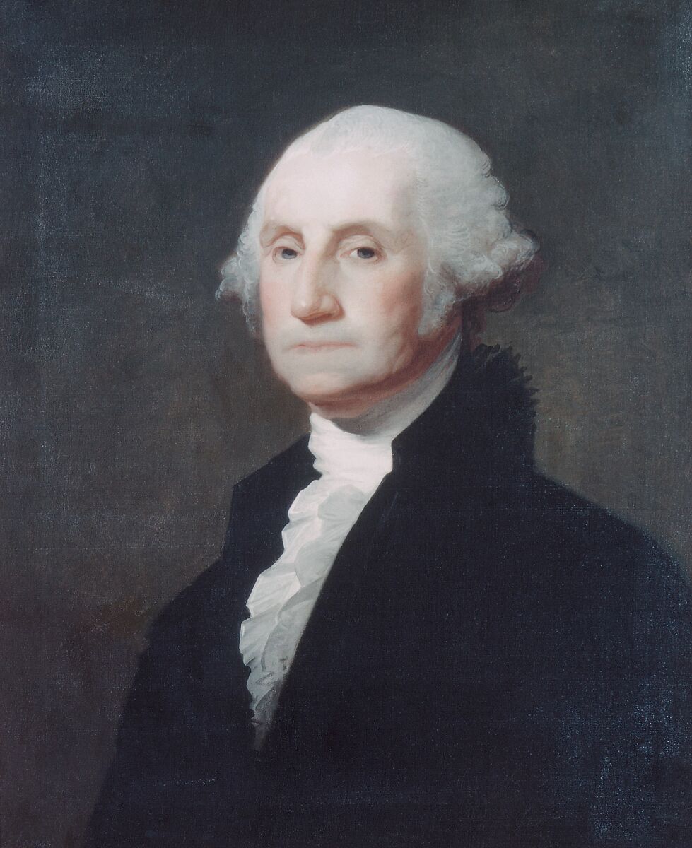 George Washington, Gilbert Stuart (American, North Kingston, Rhode Island 1755–1828 Boston, Massachusetts), Oil on canvas, American 