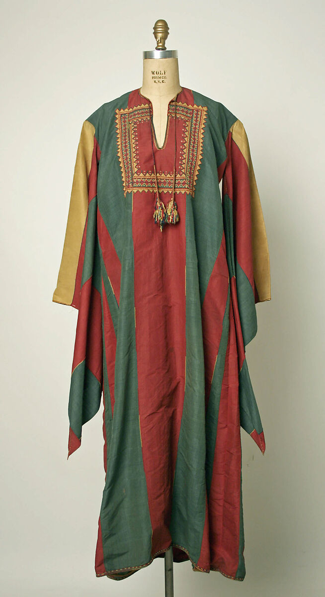 Robe, Silk; embroidered 