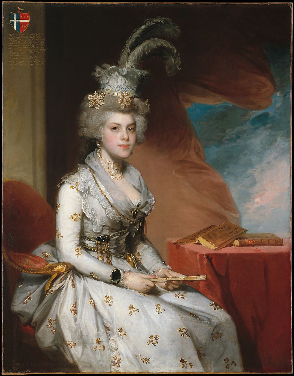 Matilda Stoughton de Jaudenes, Gilbert Stuart (American, North Kingston, Rhode Island 1755–1828 Boston, Massachusetts), Oil on canvas, American 