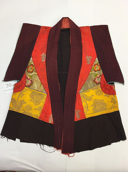Robe, wool, silk, metal, Tibet