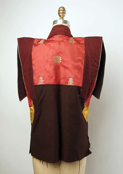 Robe, wool, silk, metal, Tibet