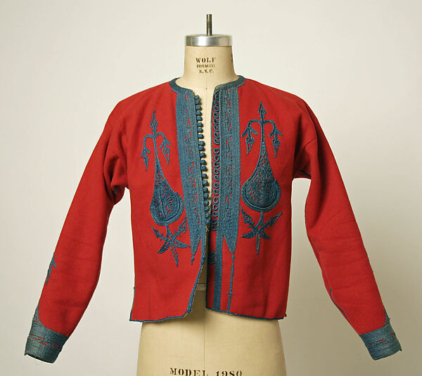 Jacket, Wool, silk 