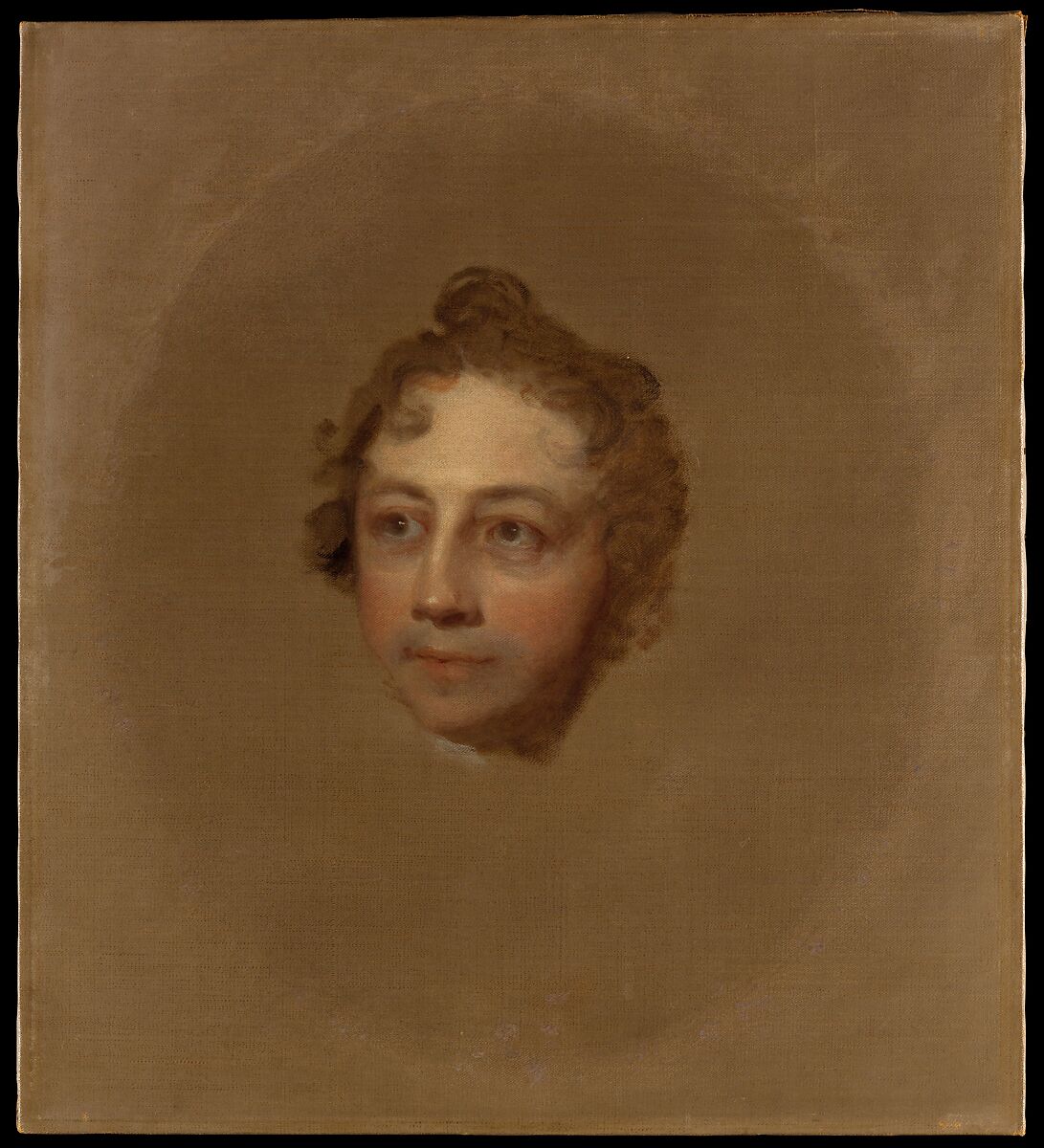 Washington Allston, Gilbert Stuart  American, Oil on canvas, American