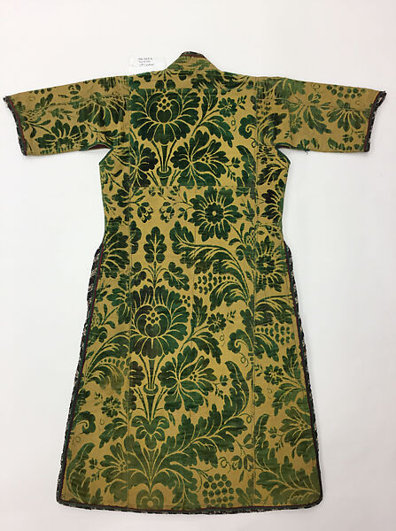 Robe, Silk, cotton, wool