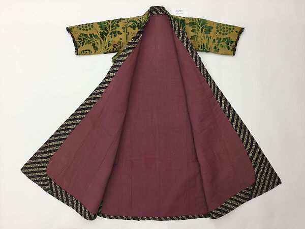 Robe, Silk, cotton, wool