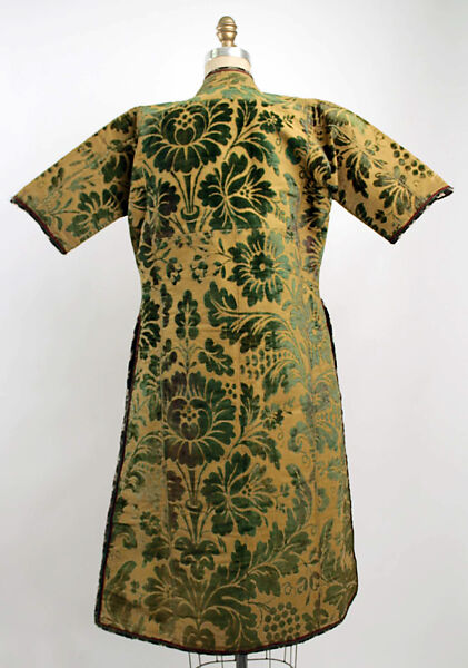 Robe, Silk, cotton, wool