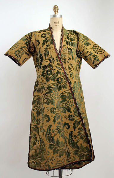 Robe, Silk, cotton, wool 