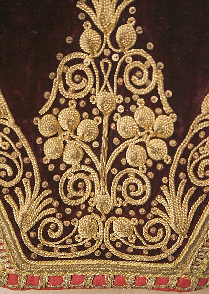 Jacket, Silk, gold, cotton