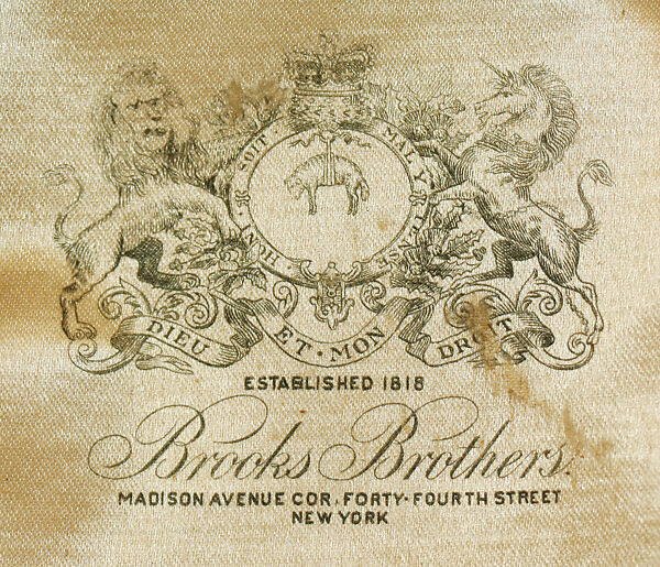 Boater, Brooks Brothers (American, founded 1818), a) straw, silk; b) paper, American